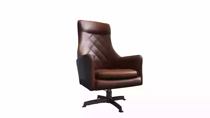  A Classic Modern Task Chair 3d Render