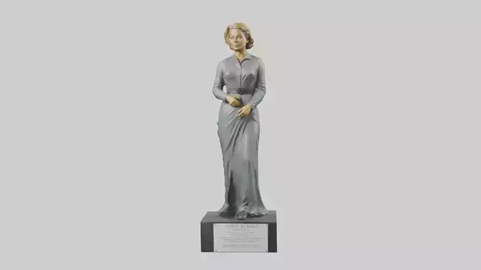 Ingrid Bergman statue model