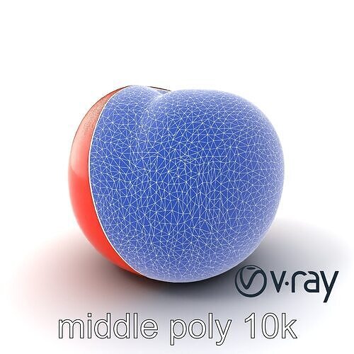Realistic Juicy Peach 3D model pack Low-poly 3D model 5