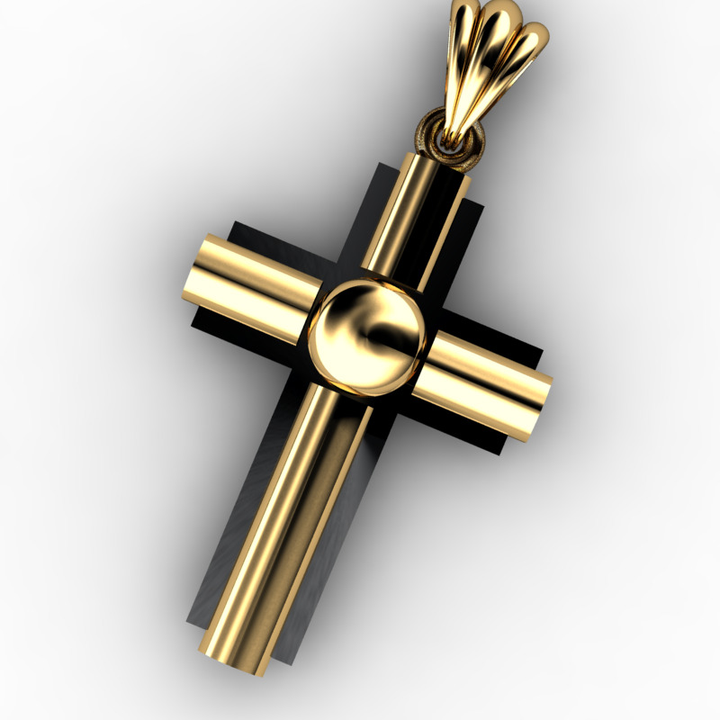 60 Plus Cross Pendants 3dm 3D print model_32