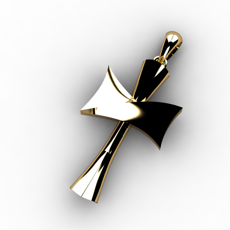 60 Plus Cross Pendants 3dm 3D print model_30