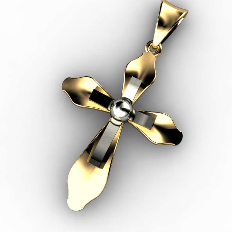 60 Plus Cross Pendants 3dm 3D print model_35