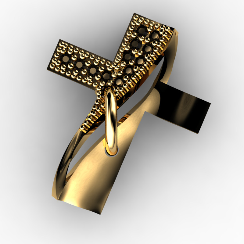 60 Plus Cross Pendants 3dm 3D print model_10