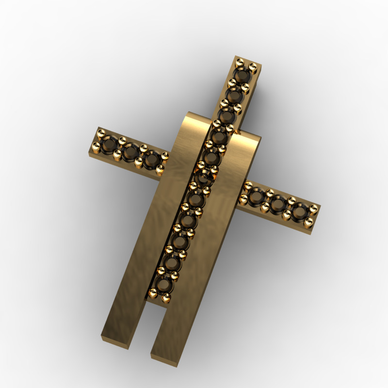 60 Plus Cross Pendants 3dm 3D print model_71