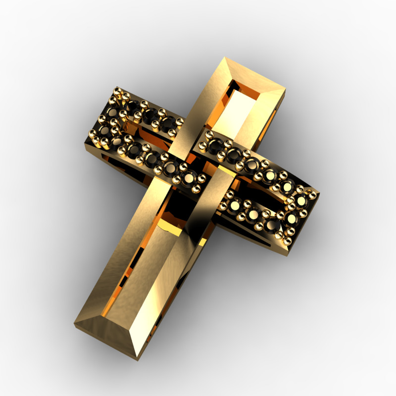 60 Plus Cross Pendants 3dm 3D print model_16