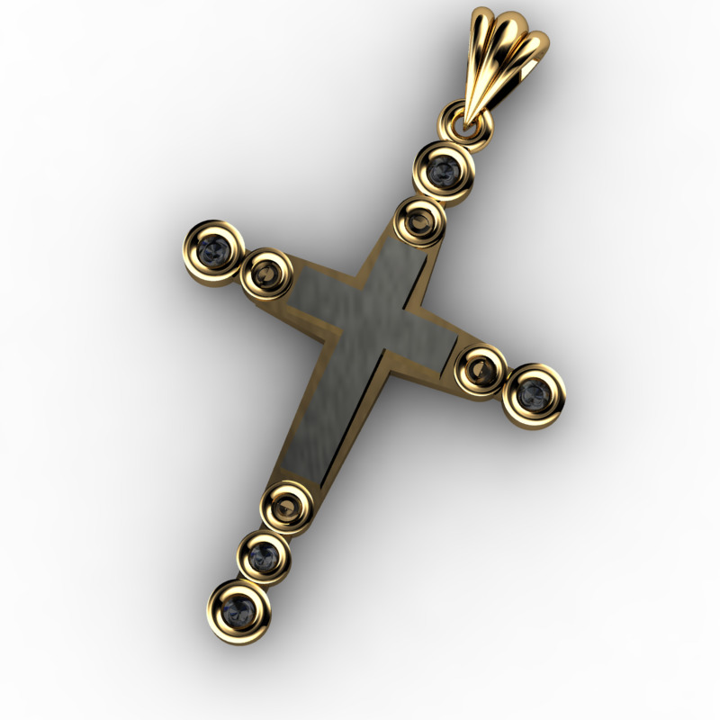 60 Plus Cross Pendants 3dm 3D print model_20