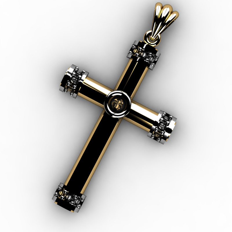 60 Plus Cross Pendants 3dm 3D print model_63