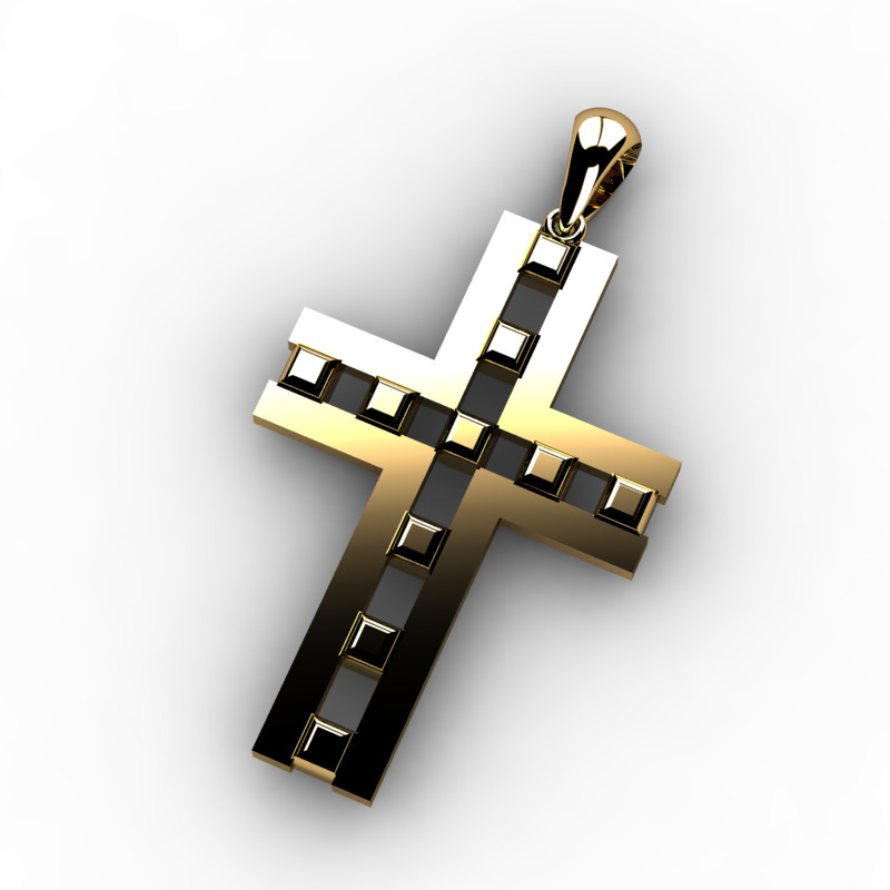 60 Plus Cross Pendants 3dm 3D print model_84