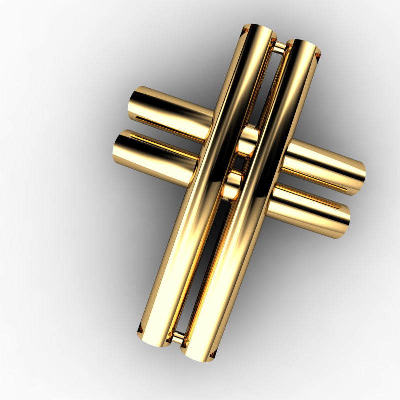 60 Plus Cross Pendants 3dm 3D print model_29