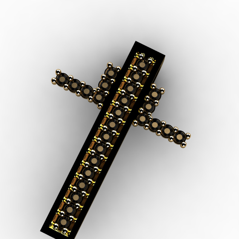 60 Plus Cross Pendants 3dm 3D print model_51