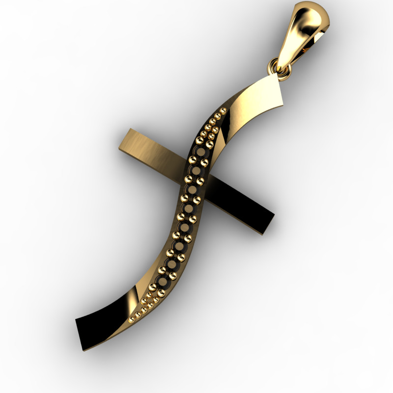 60 Plus Cross Pendants 3dm 3D print model_88