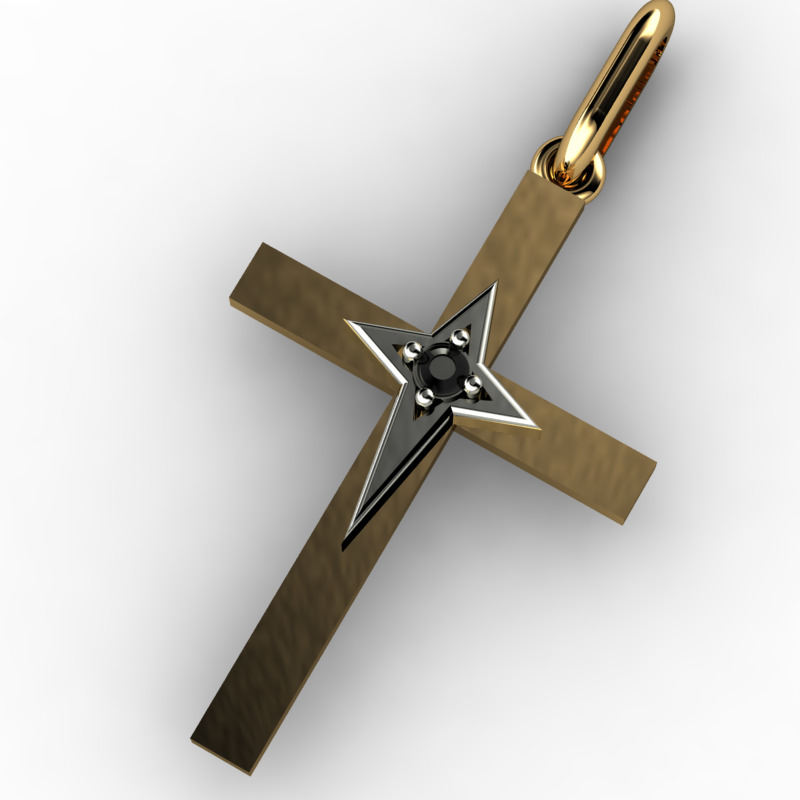 60 Plus Cross Pendants 3dm 3D print model_55