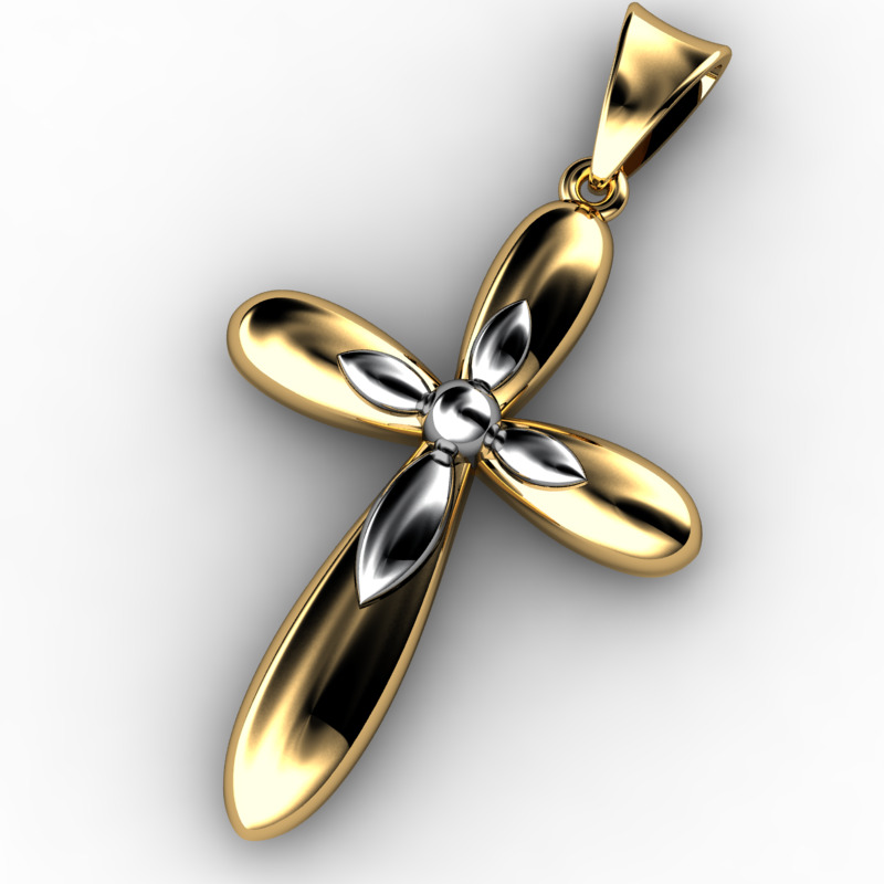 60 Plus Cross Pendants 3dm 3D print model_42