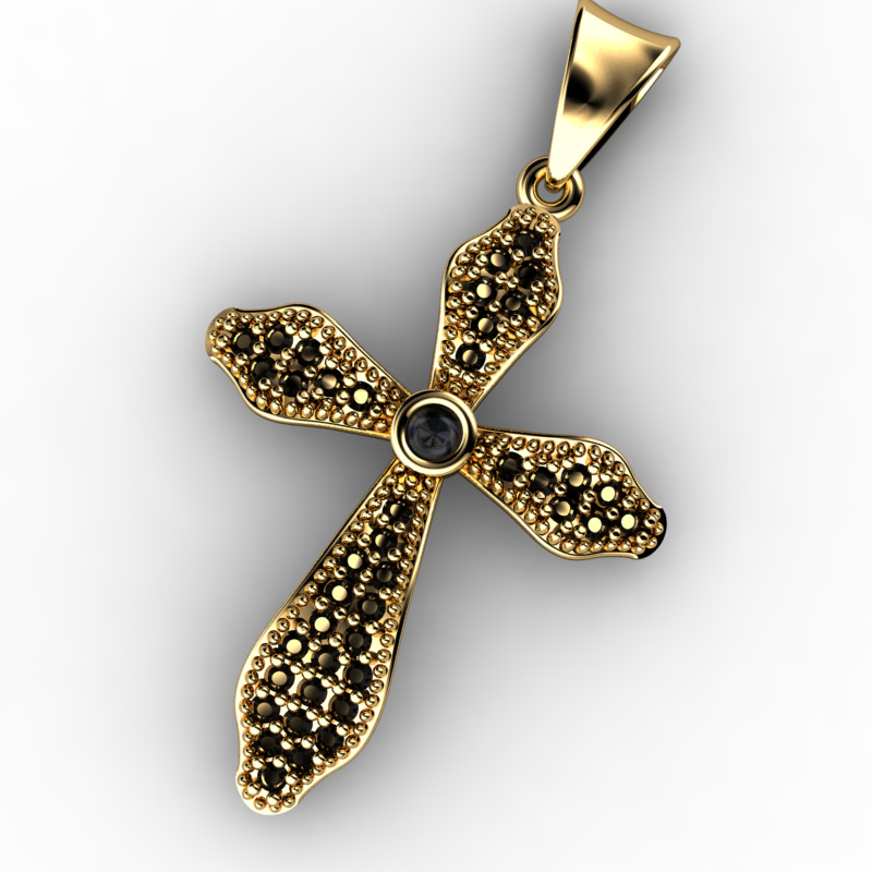 60 Plus Cross Pendants 3dm 3D print model_27