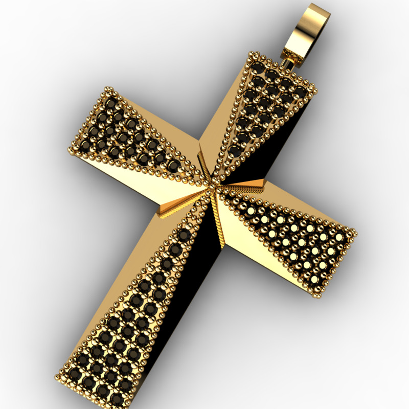 60 Plus Cross Pendants 3dm 3D print model_17