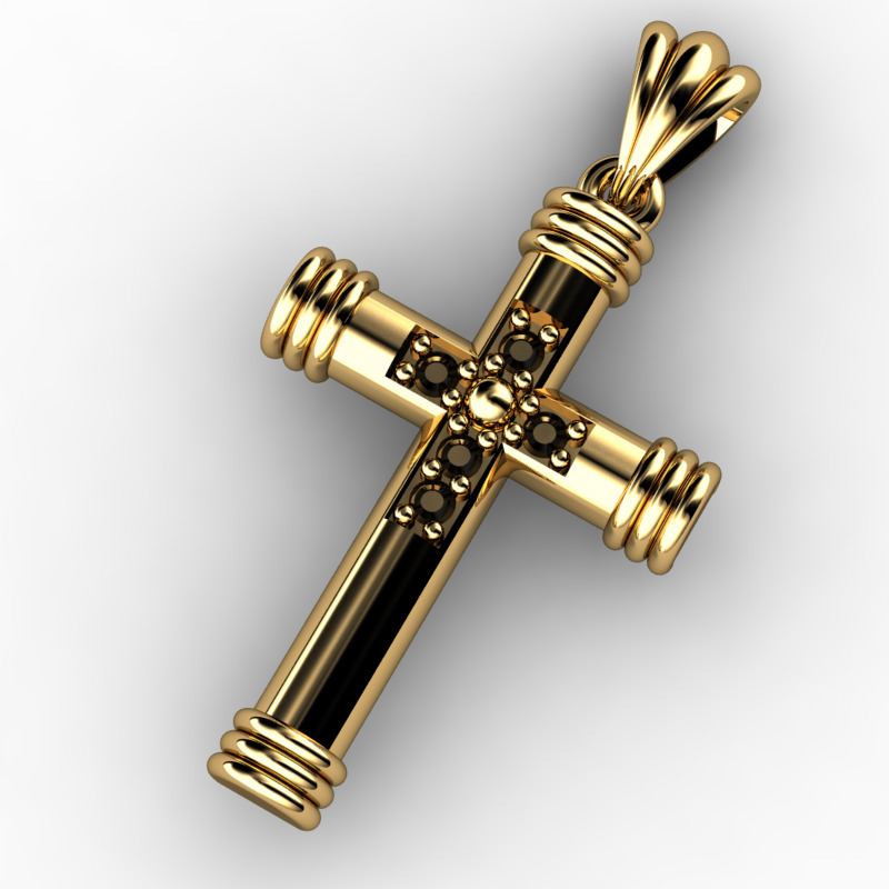 60 Plus Cross Pendants 3dm 3D print model_39