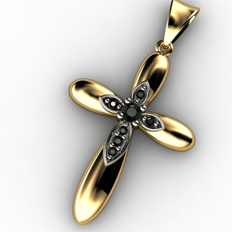 60 Plus Cross Pendants 3dm 3D print model_38