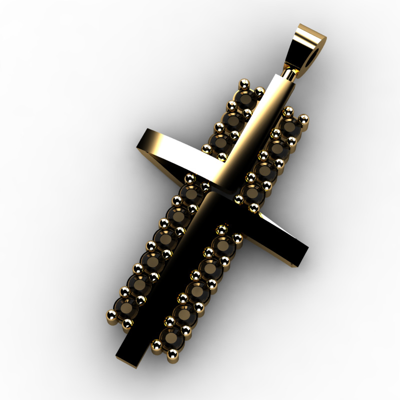 60 Plus Cross Pendants 3dm 3D print model_94