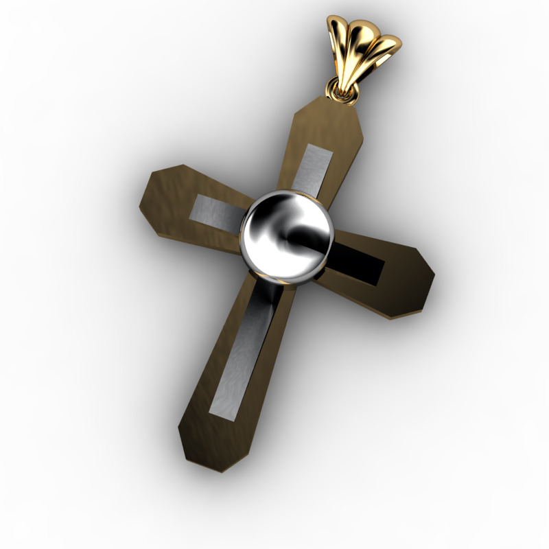 60 Plus Cross Pendants 3dm 3D print model_89