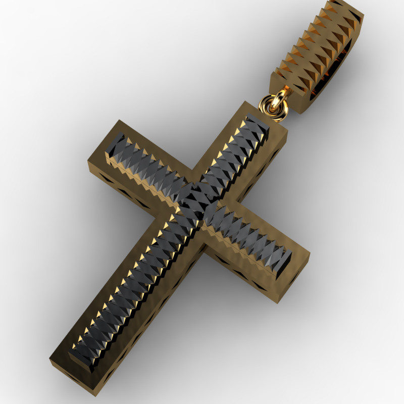 60 Plus Cross Pendants 3dm 3D print model_49