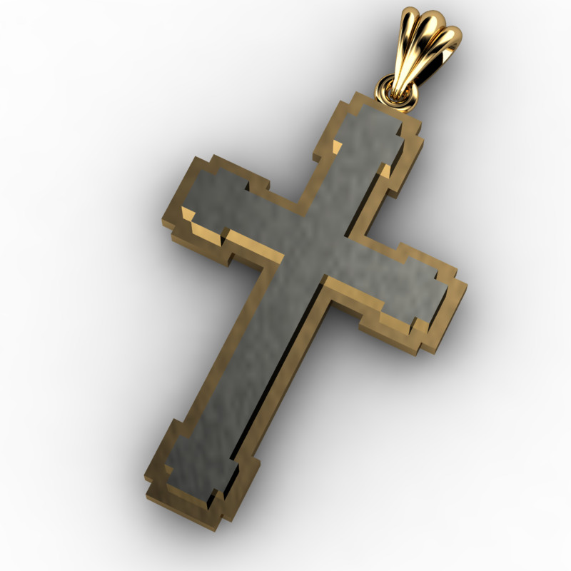 60 Plus Cross Pendants 3dm 3D print model_52