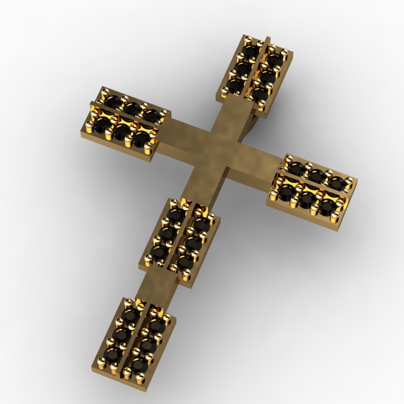 60 Plus Cross Pendants 3dm 3D print model_69