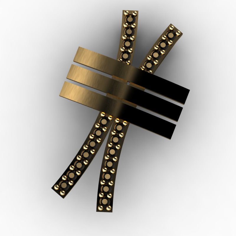 60 Plus Cross Pendants 3dm 3D print model_68