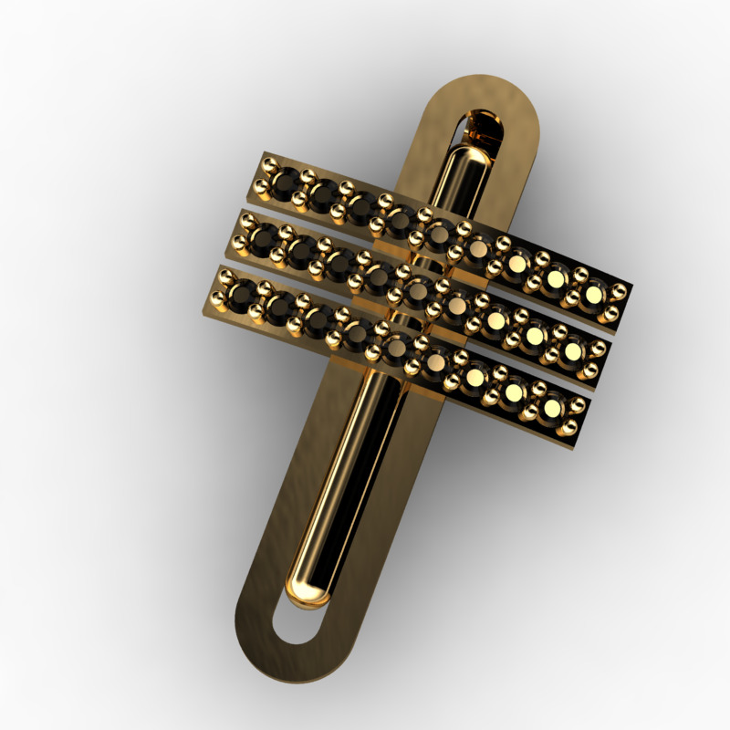 60 Plus Cross Pendants 3dm 3D print model_64