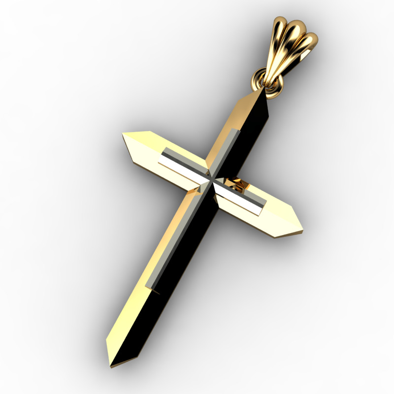 60 Plus Cross Pendants 3dm 3D print model_65