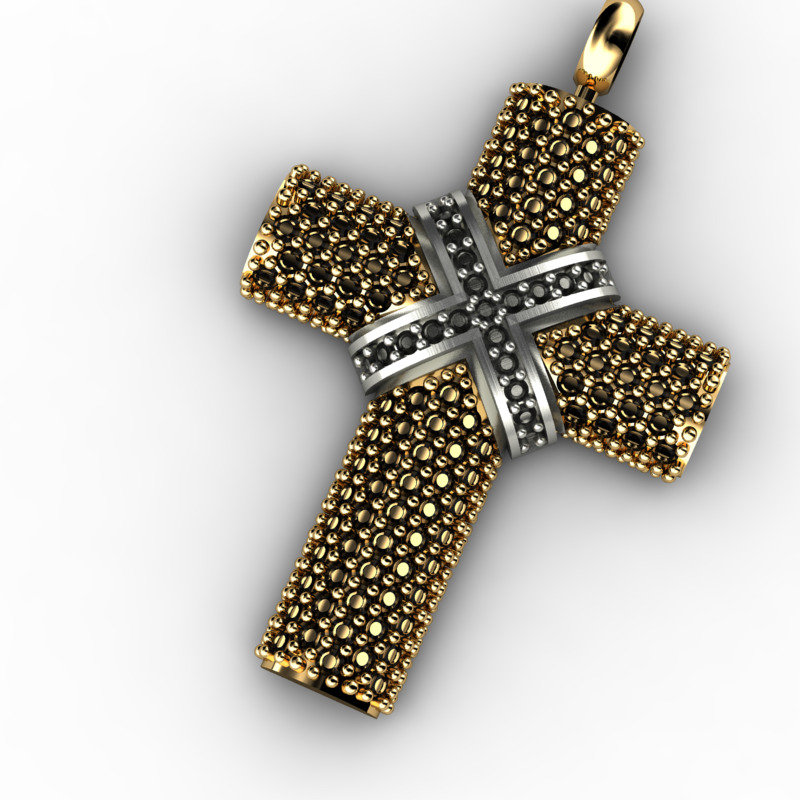 60 Plus Cross Pendants 3dm 3D print model_87