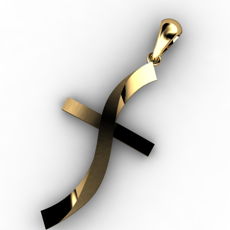 60 Plus Cross Pendants 3dm 3D print model_92