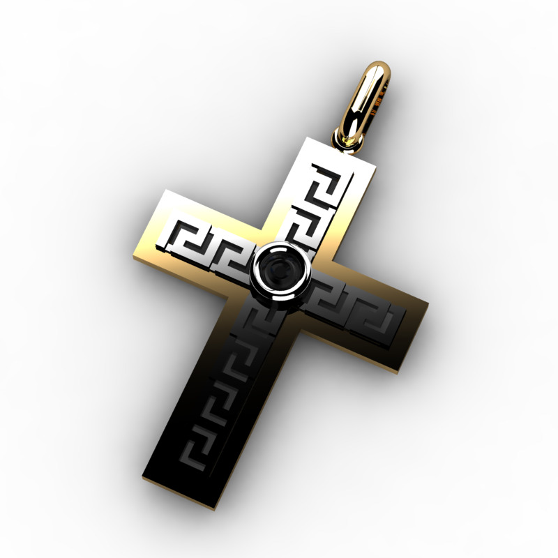 60 Plus Cross Pendants 3dm 3D print model_48