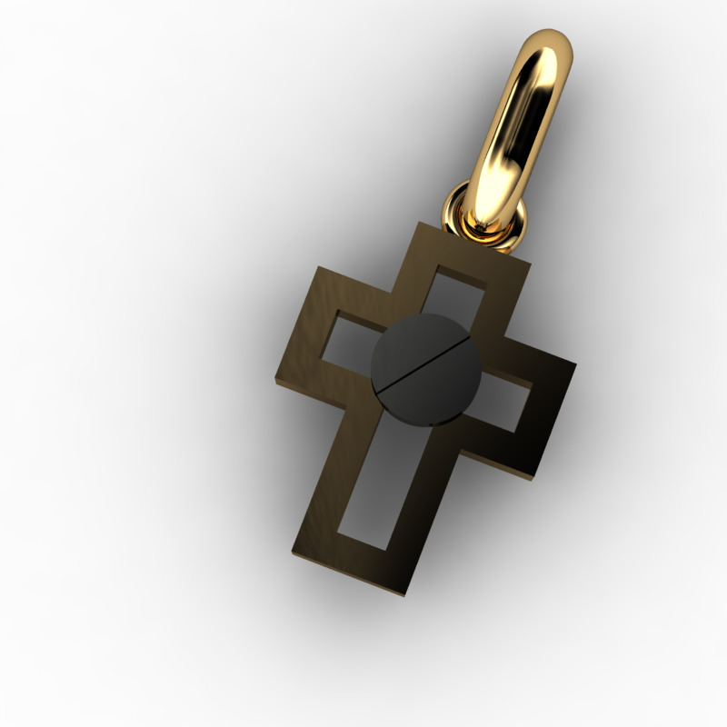 60 Plus Cross Pendants 3dm 3D print model_23