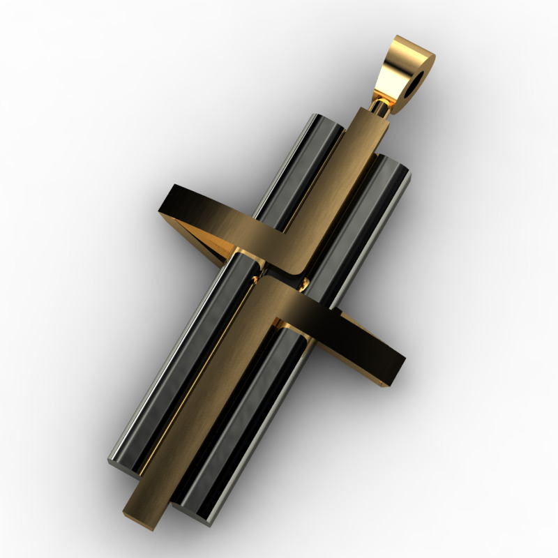 60 Plus Cross Pendants 3dm 3D print model_98