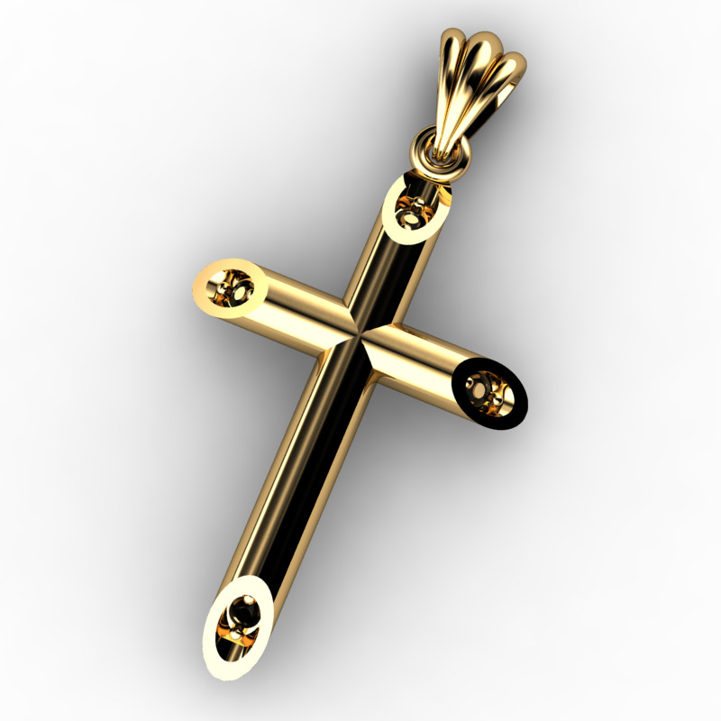 60 Plus Cross Pendants 3dm 3D print model_36