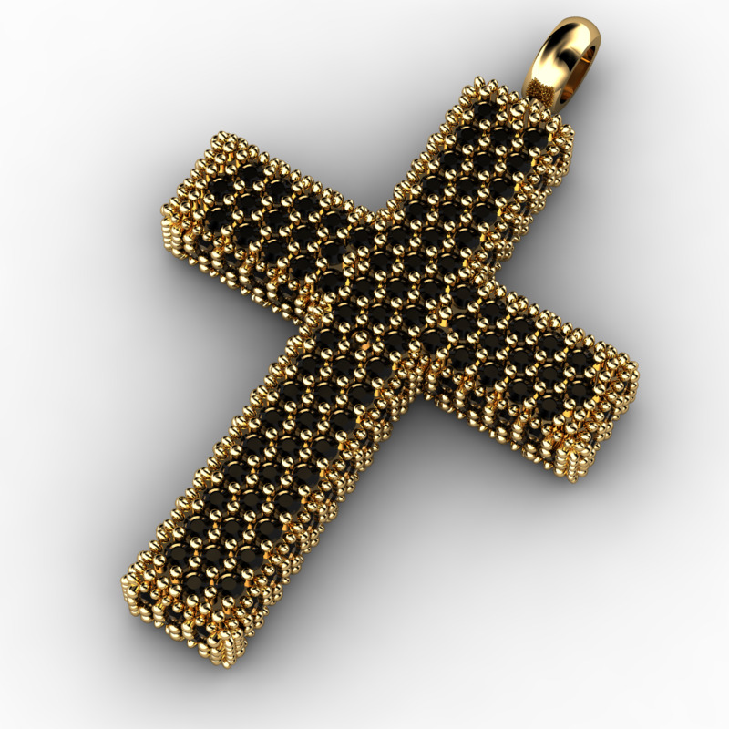 60 Plus Cross Pendants 3dm 3D print model_99