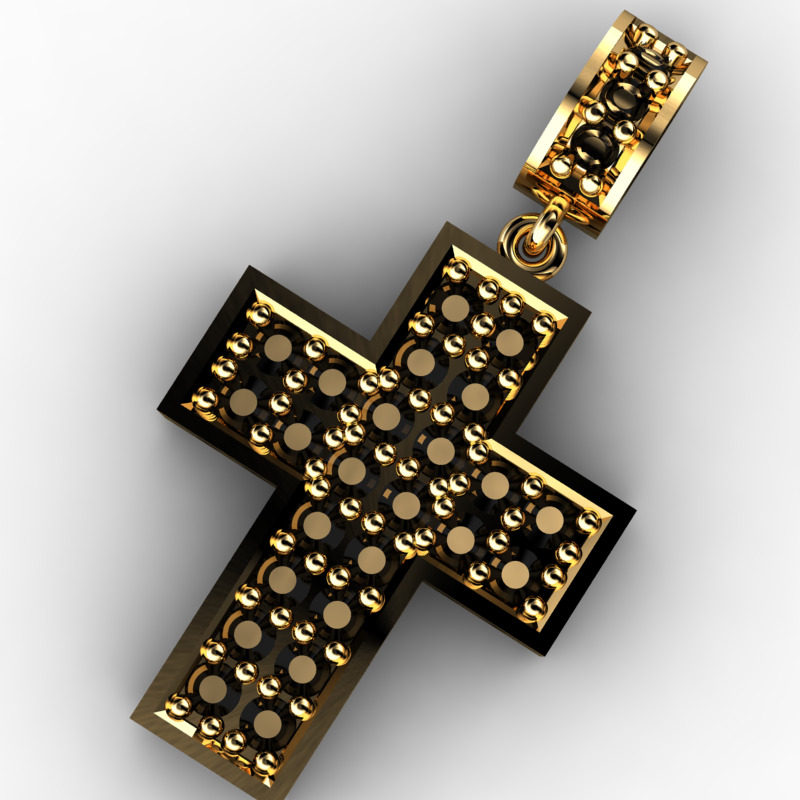 60 Plus Cross Pendants 3dm 3D print model_41