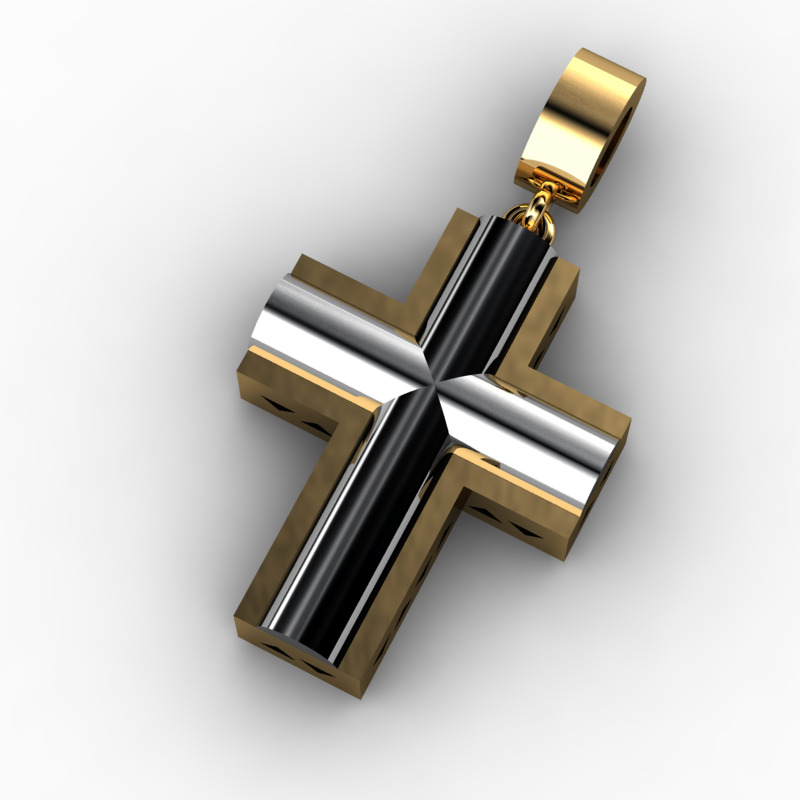 60 Plus Cross Pendants 3dm 3D print model_44