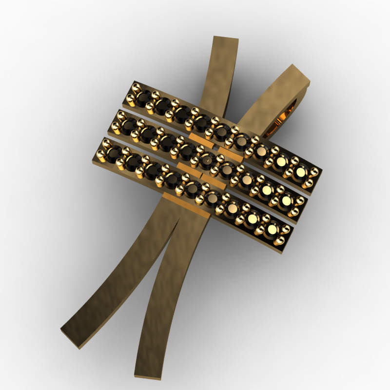 60 Plus Cross Pendants 3dm 3D print model_66