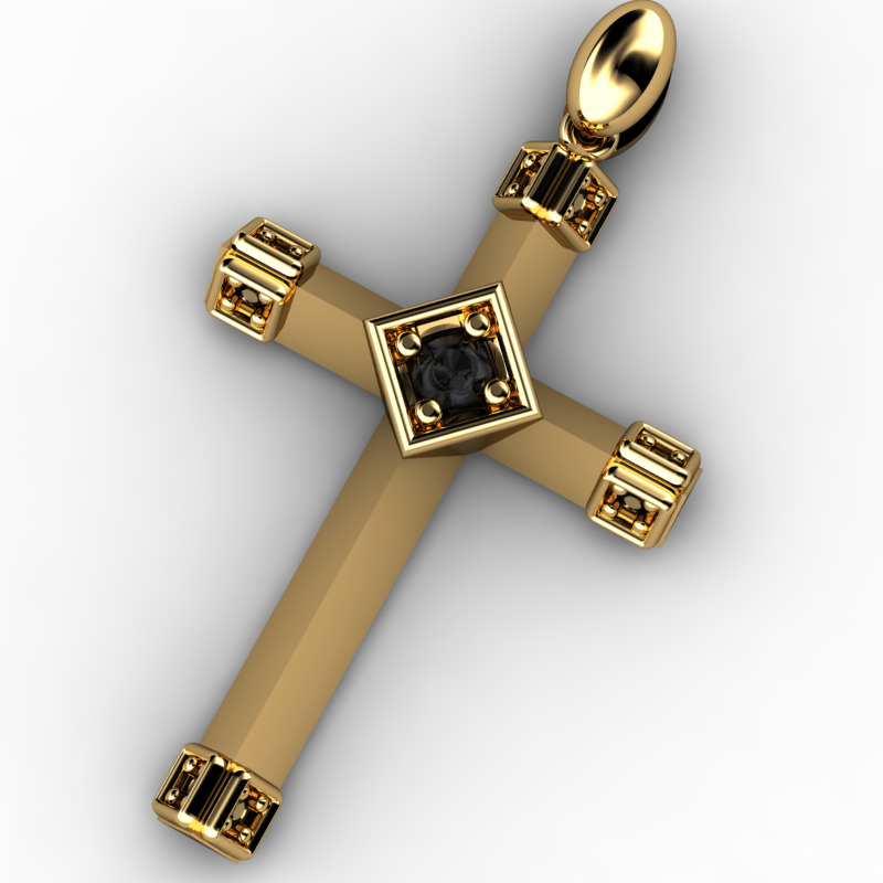 60 Plus Cross Pendants 3dm 3D print model_56