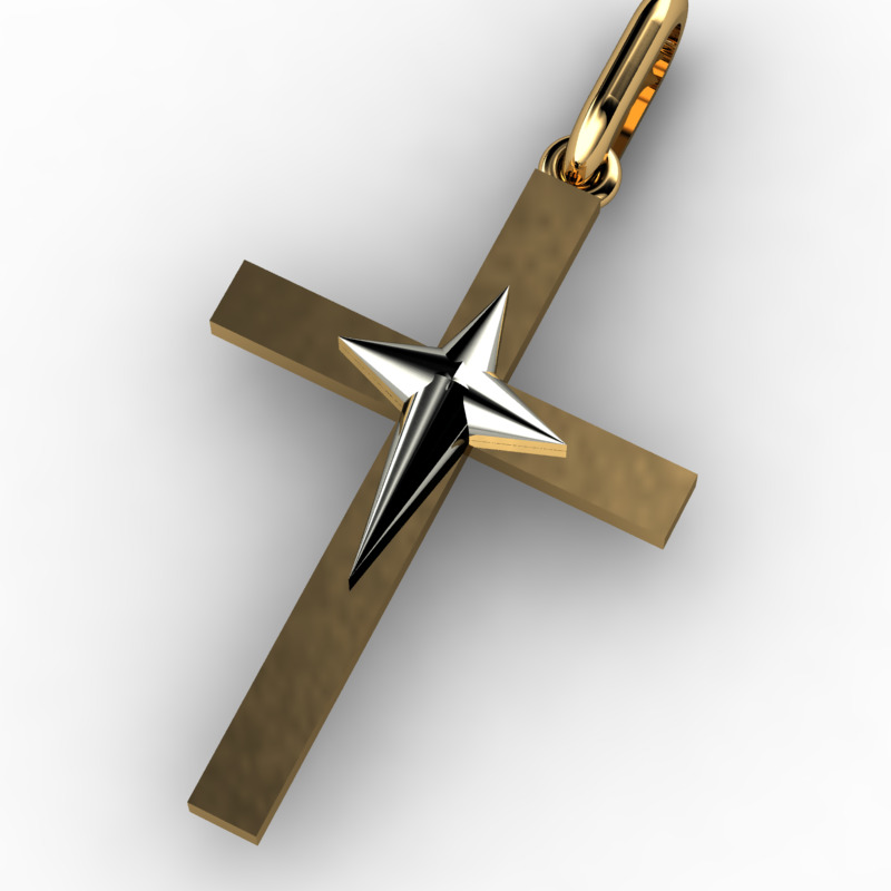 60 Plus Cross Pendants 3dm 3D print model_58