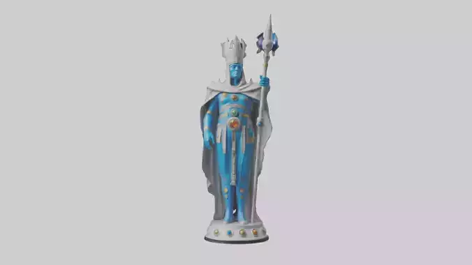 Intergalactic Ruler statue model