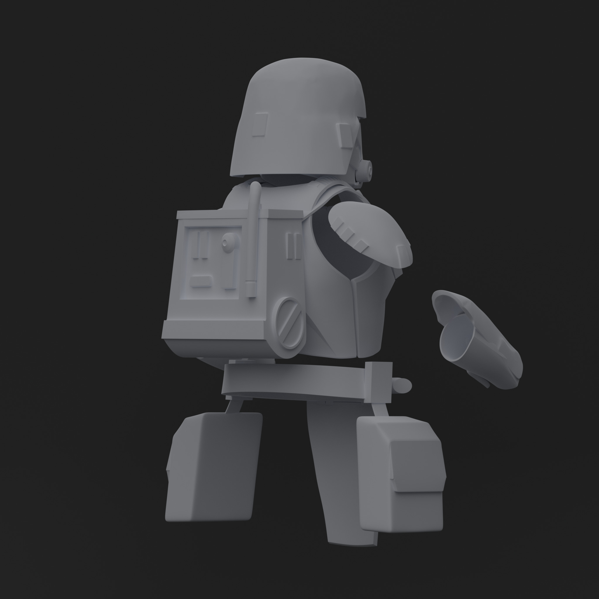 Clone Sand EVO Trooper Kit - One12 - STL files 3D print model_2