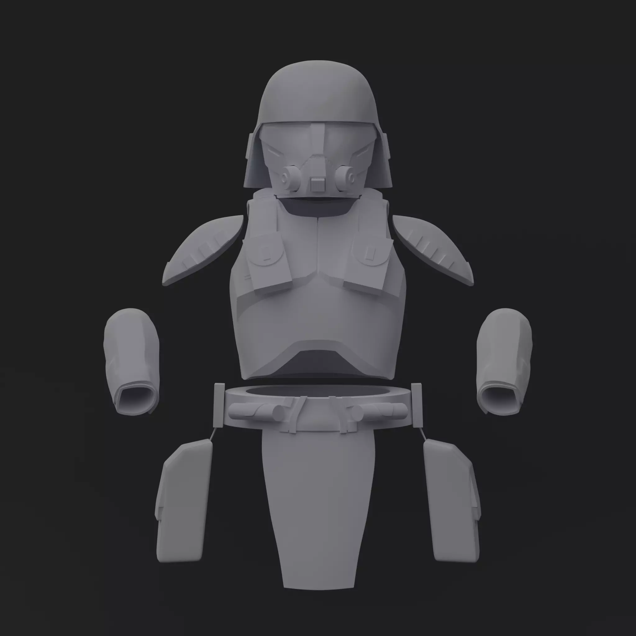 Clone Sand EVO Trooper Kit - One12 - STL files 3D print model_0