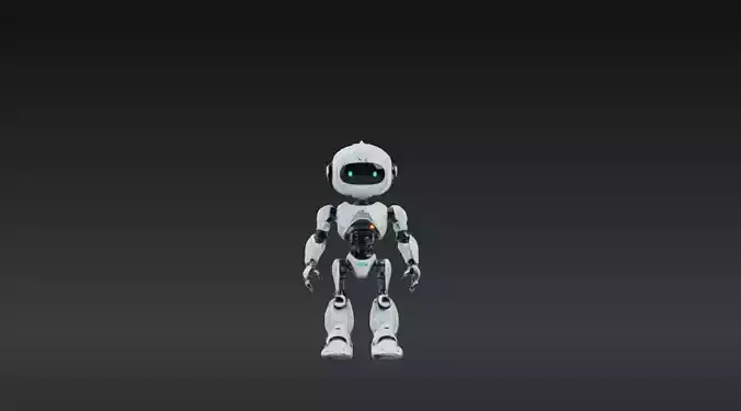 Futuristic AI Powered Robot