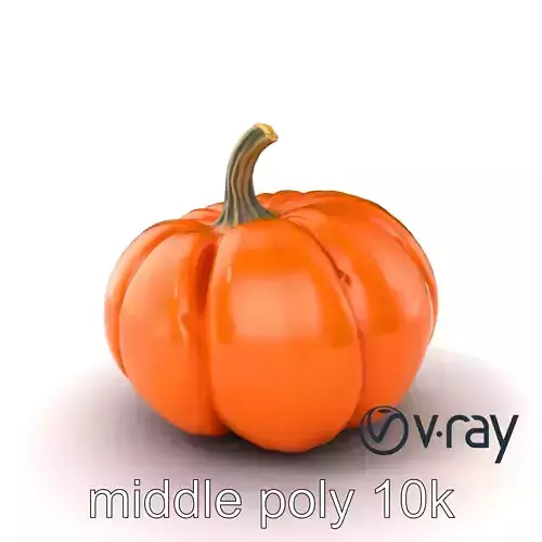 Pumpkin Large Detailed Texture model pack