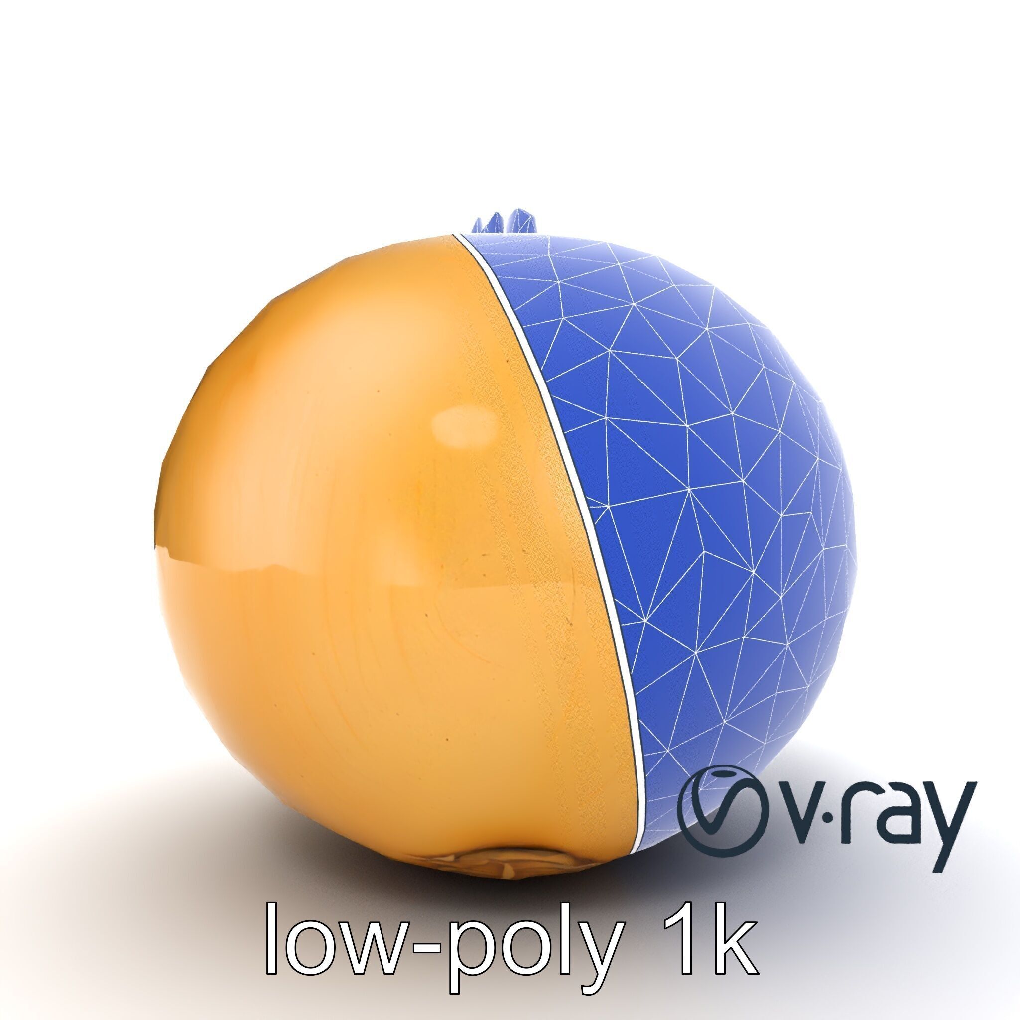 Silky Textured Onion 3D Model Pack Low-poly 3D model_24
