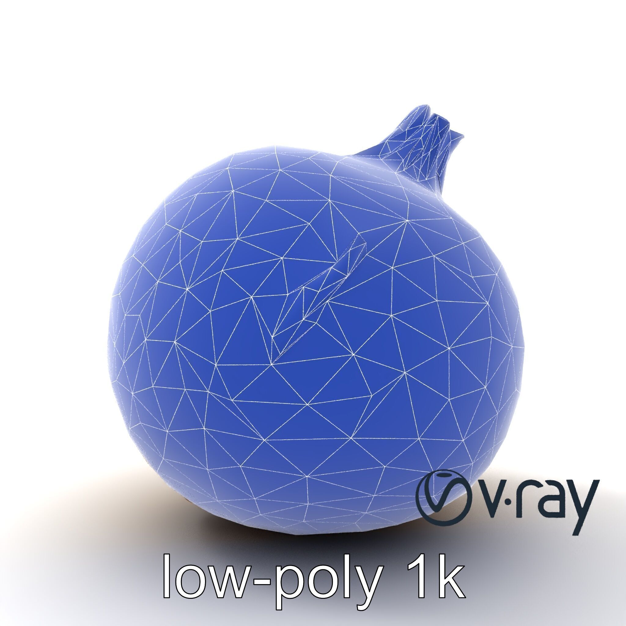Silky Textured Onion 3D Model Pack Low-poly 3D model_26