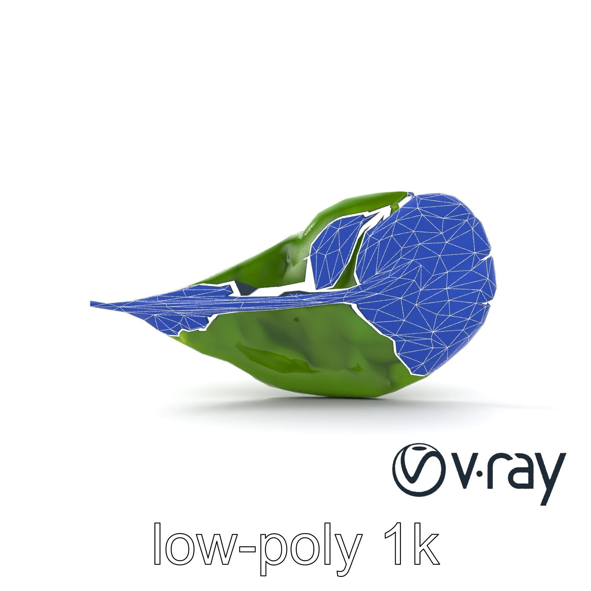 Spinach Leaf Natural Texture Model Pack Low-poly 3D model_24