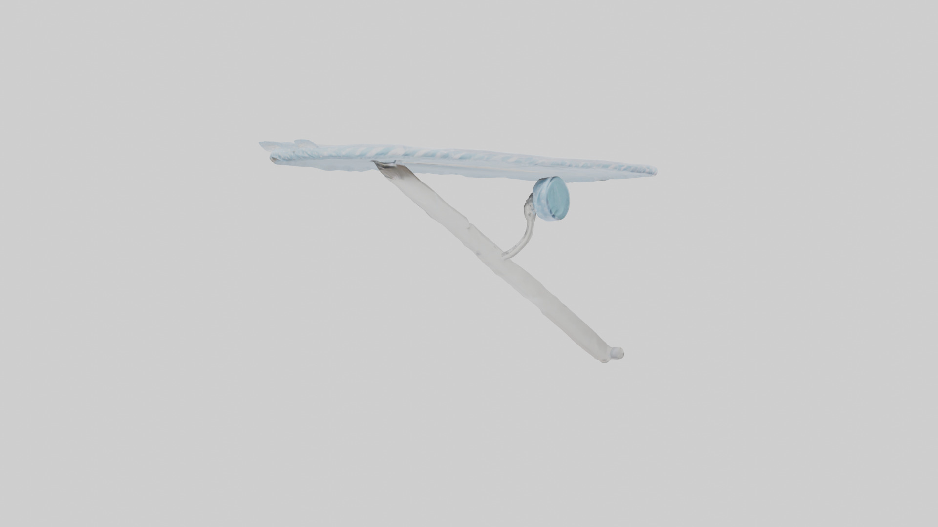 Ironing board cover model Low-poly 3D model_3